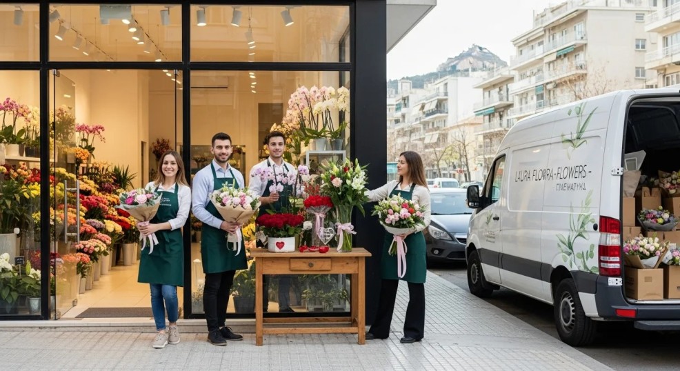 Laura Flowers: Το καλύτερο Ανθοπωλείο στην Αθήνα!